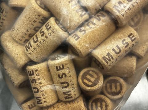 Muse Vineyards corks