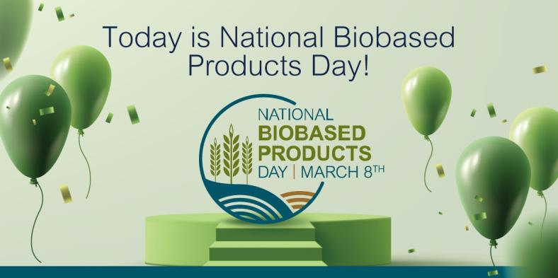 Today is national biobased products day.