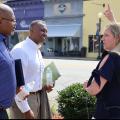 USDA Rural Development Under Secretary Dr. Basil Gooden recently met with community leaders at the PROPEL Ramble in Baxley, GA.  