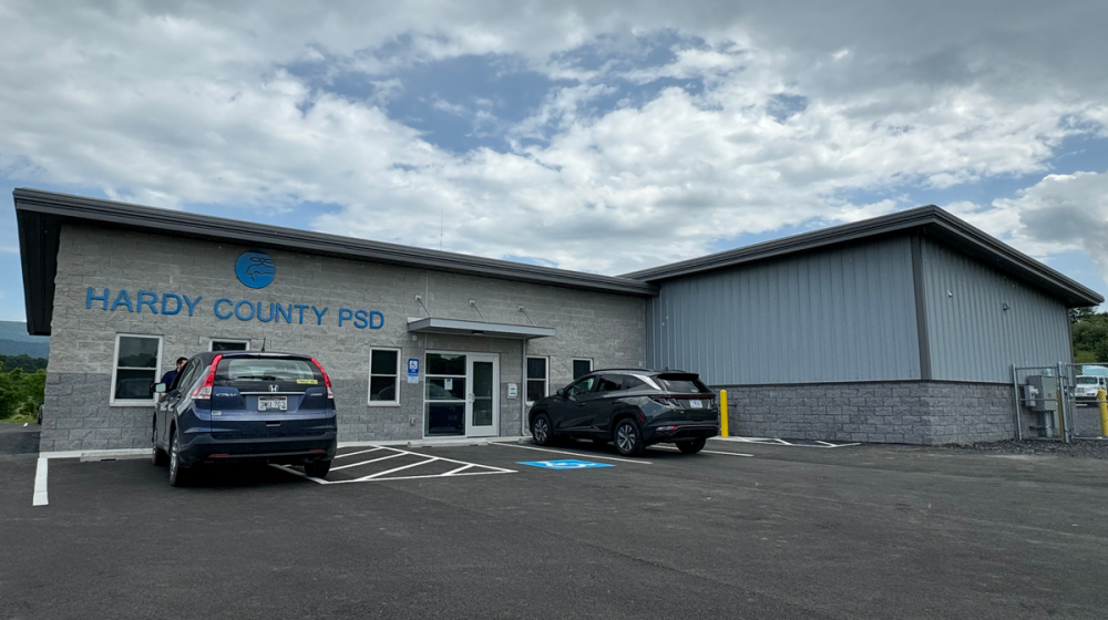 New Hardy County Public Service District office building.