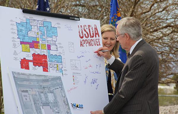 USDA helps Community Improve and Expand Hospital Services in Historic “Dam Town”