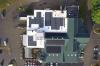 Aerial view of Bishop's Orchard market.