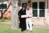 The Smith Family showing off their new home.