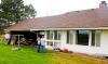 Tribal elders Mary and Abbie Van Pelt were able to have their roof re-paired with help from a USDA grant.
